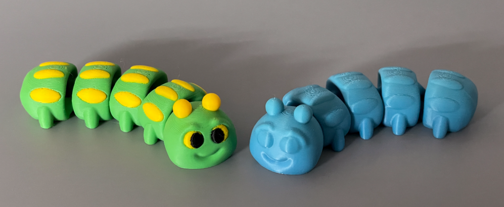 Articulated Glow- In-The-Dark Caterpillar